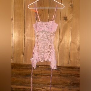 Victoria's Secret Pink Lace Chemise